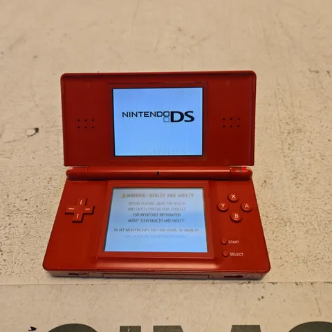 NINTENDO DS LITE HANDHELD CONSOLE β RED