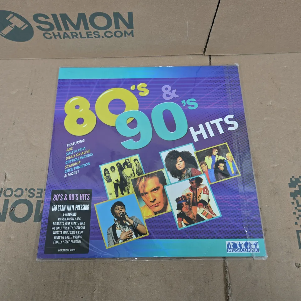 80S & 90S HITS – VINYL LP COMPILATION 