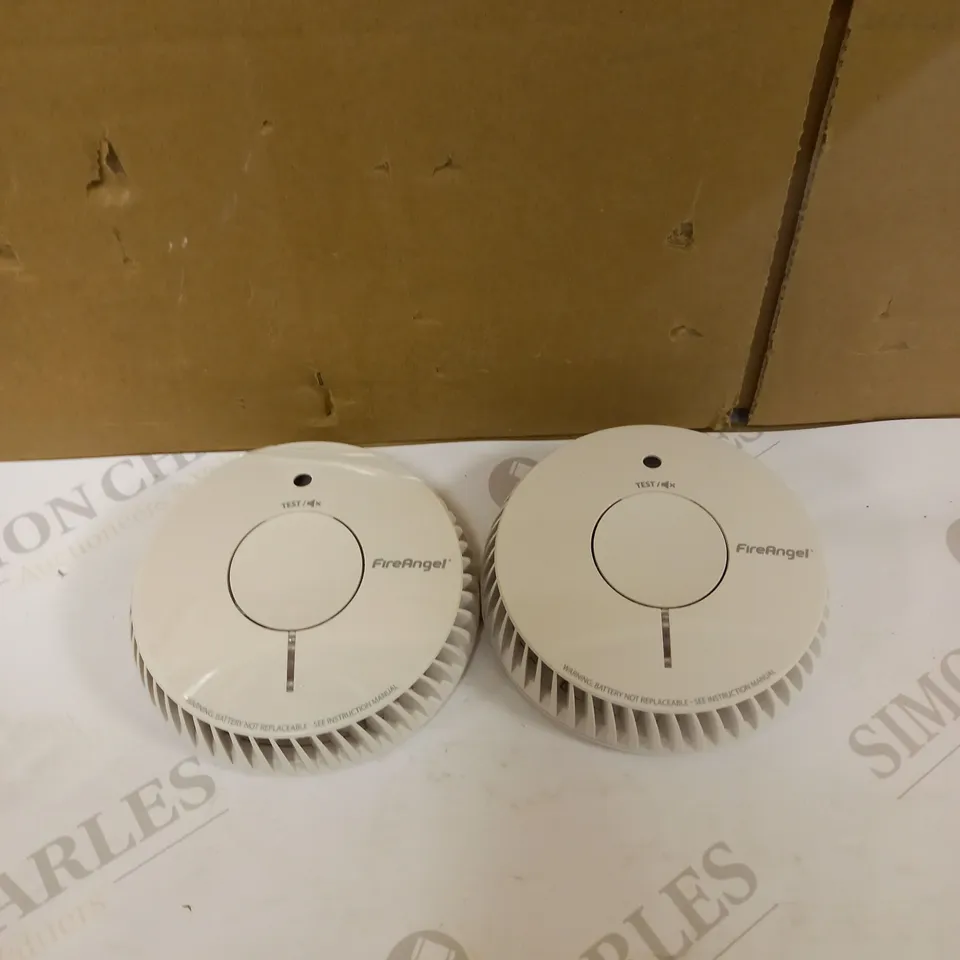 FIREANGEL TWO SMOKE ALARM SET