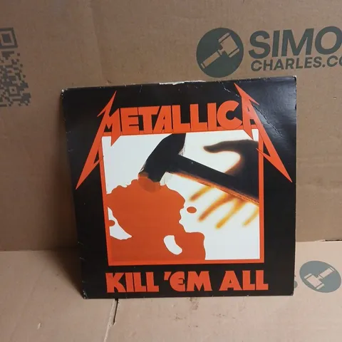 METALLICA KILL 'EM ALL VINYL ALBUM