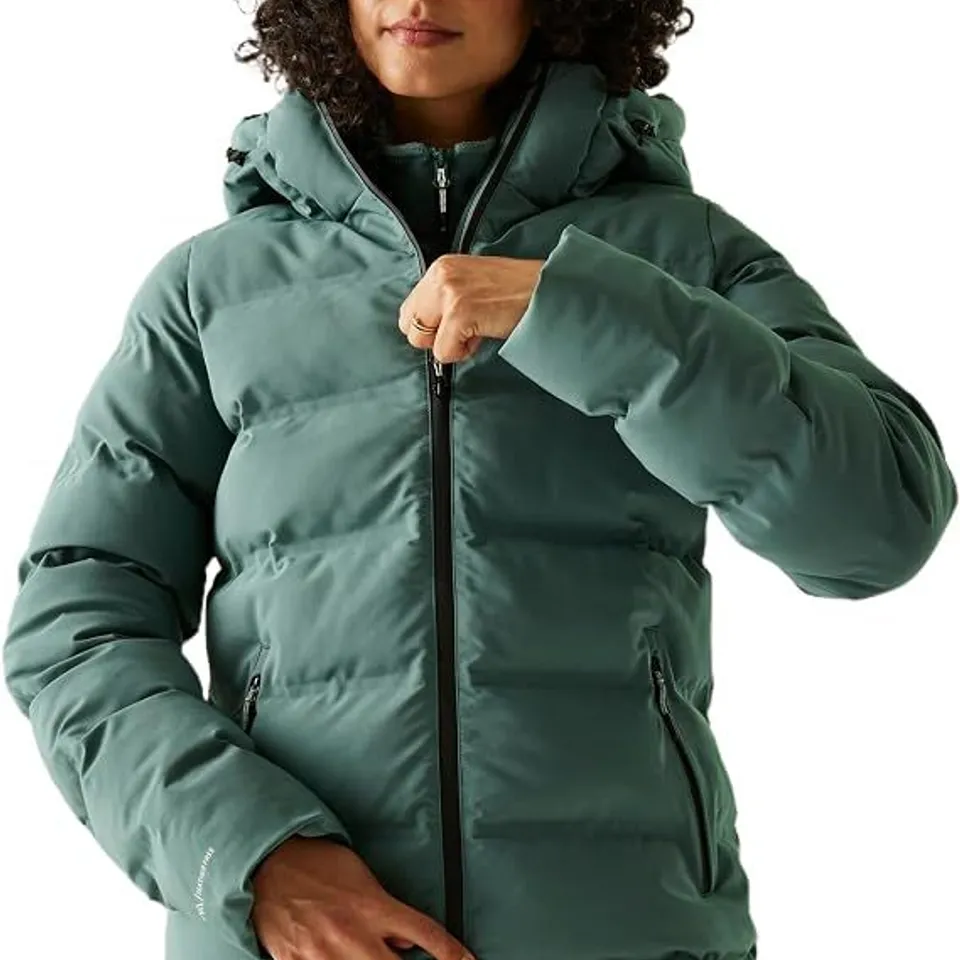 BRAND NEW REGATTA WOMENS ALTORO THERMAL JACKET IN SPRUCE GREEN - SIZE 12