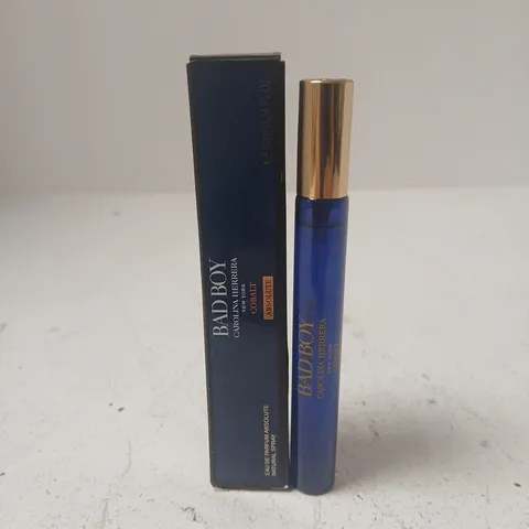 BOXED BAD BOY BY CAROLINA HERRERA COBALT ABSOLUTE EAU DE PARFUM (10ML)
