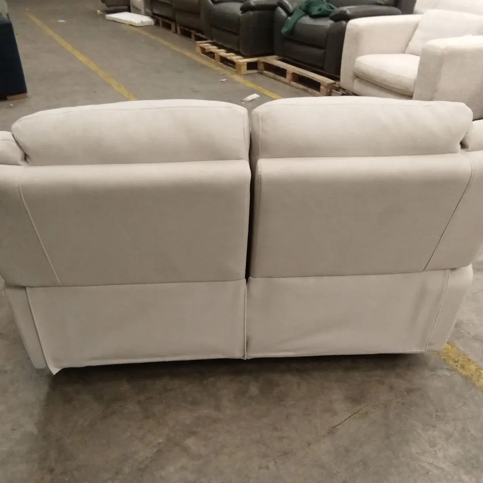 ALBION CHENILLE 2 SEATER HIGH BACK MANUAL RECLINER SOFA RRP £579