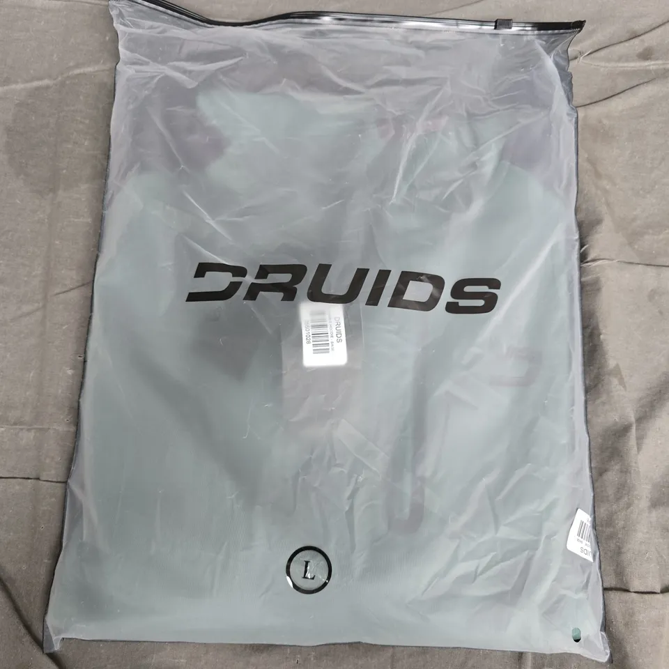 BAGGED DRUIDS SCRAMBLE HOODIE – SAGE, SIZE L