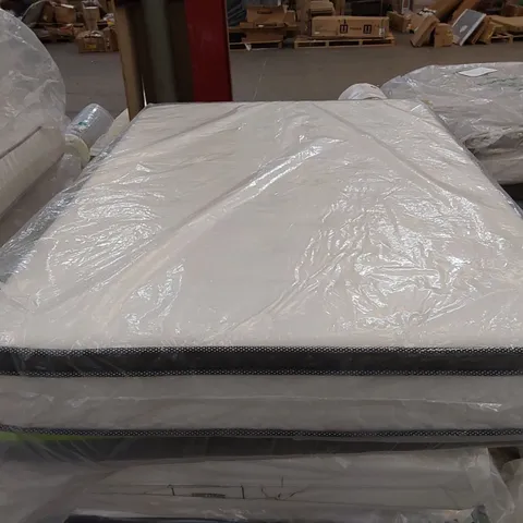 QUALITY BAGGED 4'6" DOUBLE CALTHORPE PILLOW TOP POCKET SPRUNG MATTRESS