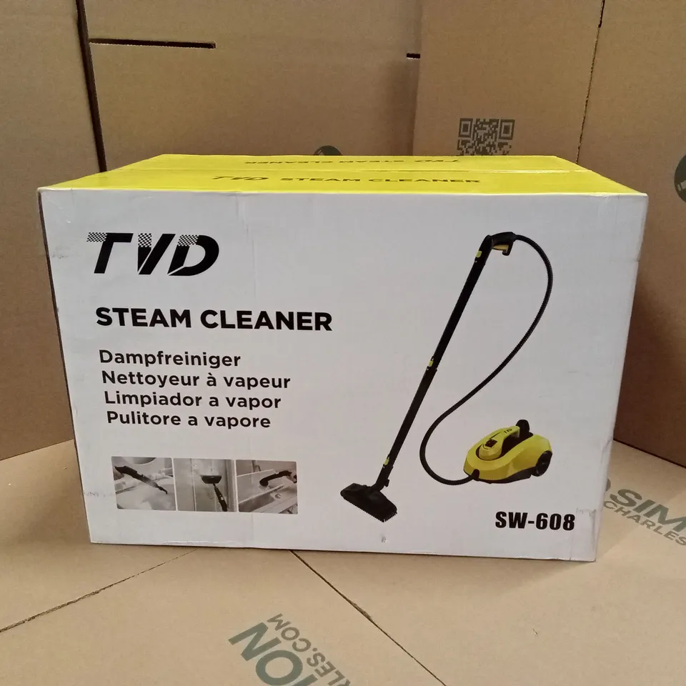BOXED TVD STEAM CLEANER SW-608