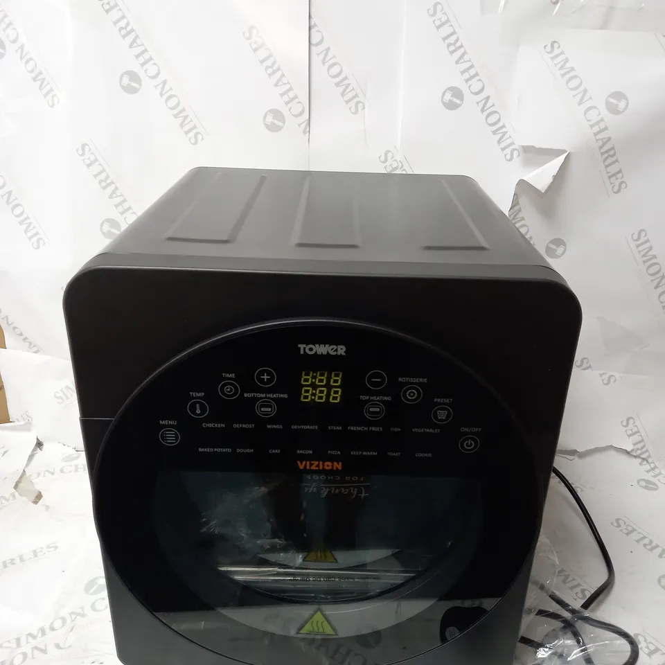 TOWER VORTEX XL 14.5L 5 IN 1 DIGITAL AIR FRYER - BLACK