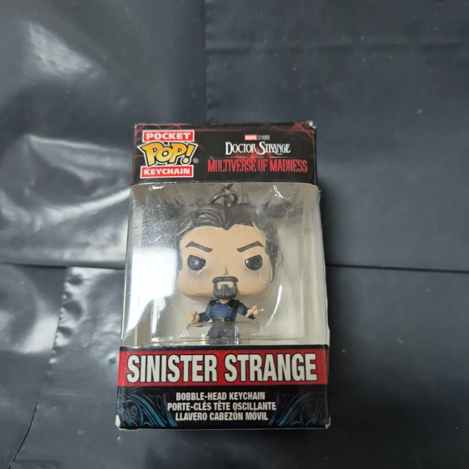BOXED POCKET POP KEYCHAIN SINISTER STRANGE