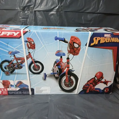 BOXED HUFFY 12" SPIDER-MAN BIKE