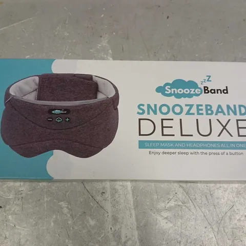 SEALED SNOOZEBAND DELUXE SLEEP MASK