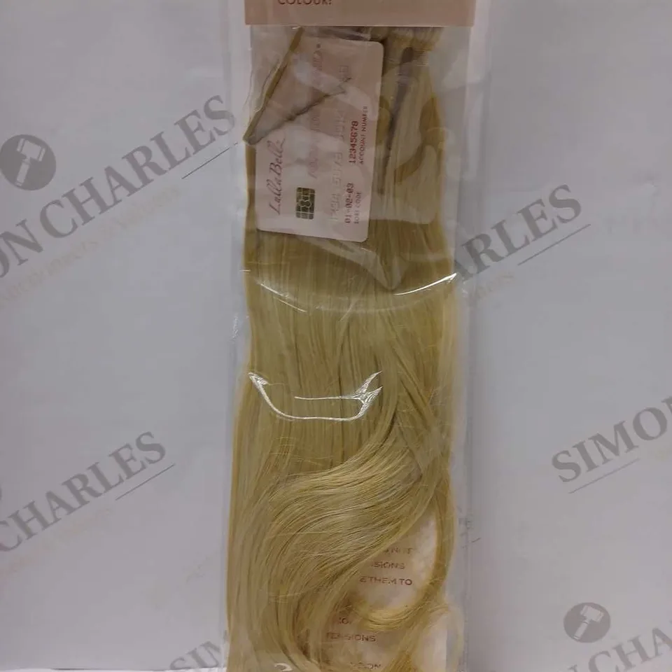 LULLABELLZ PREMIUM HAIR EXTENSIONS EXTRA 34" LIGHT BLONDE HAIR PIECES 