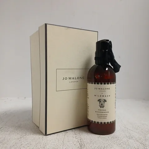 JO MALONE LONDON X WILDWASH ORANGE & CEDARWOOD DOG SHAMPOO β BOTTLE WITH BOX