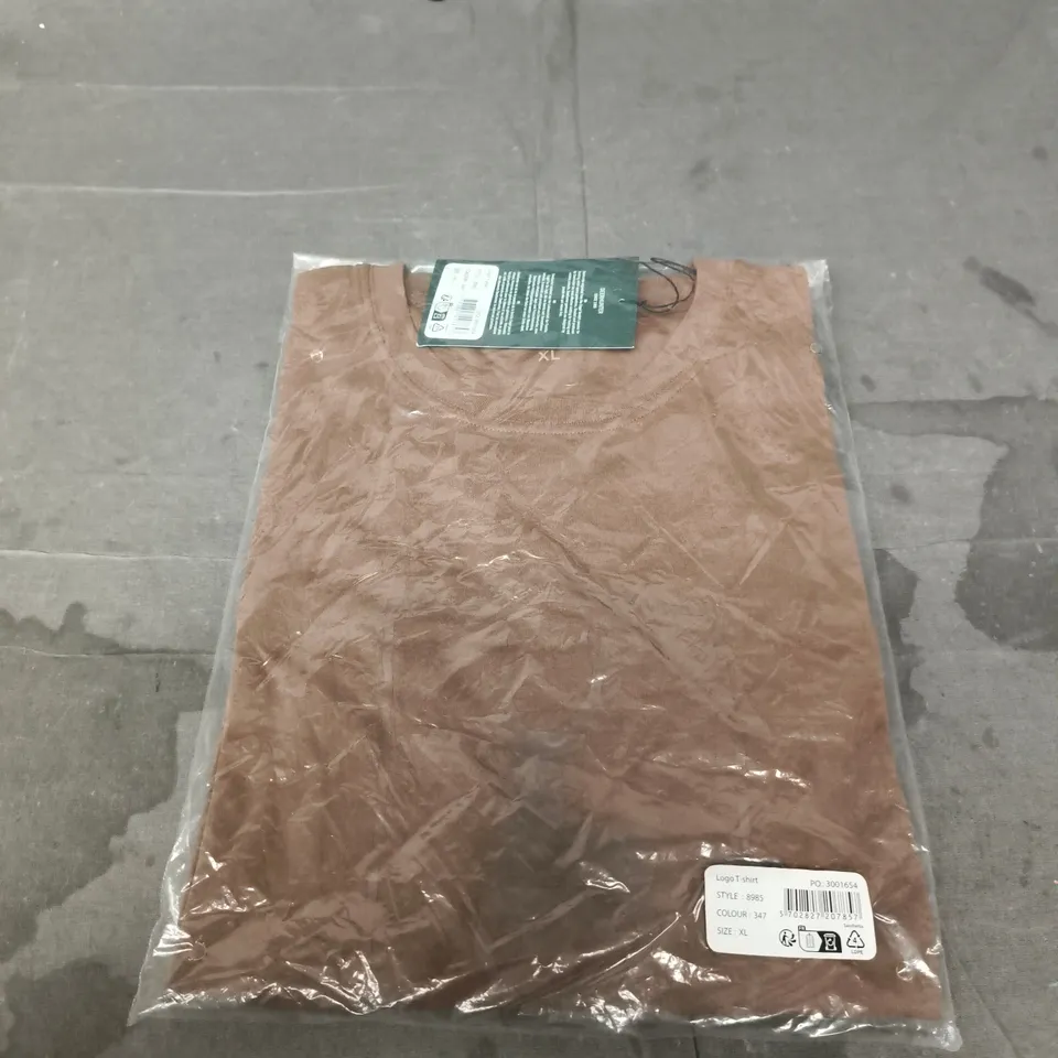 DEERHUNTER LOGO T-SHIRT – BROWN, XL (STYLE 8985)