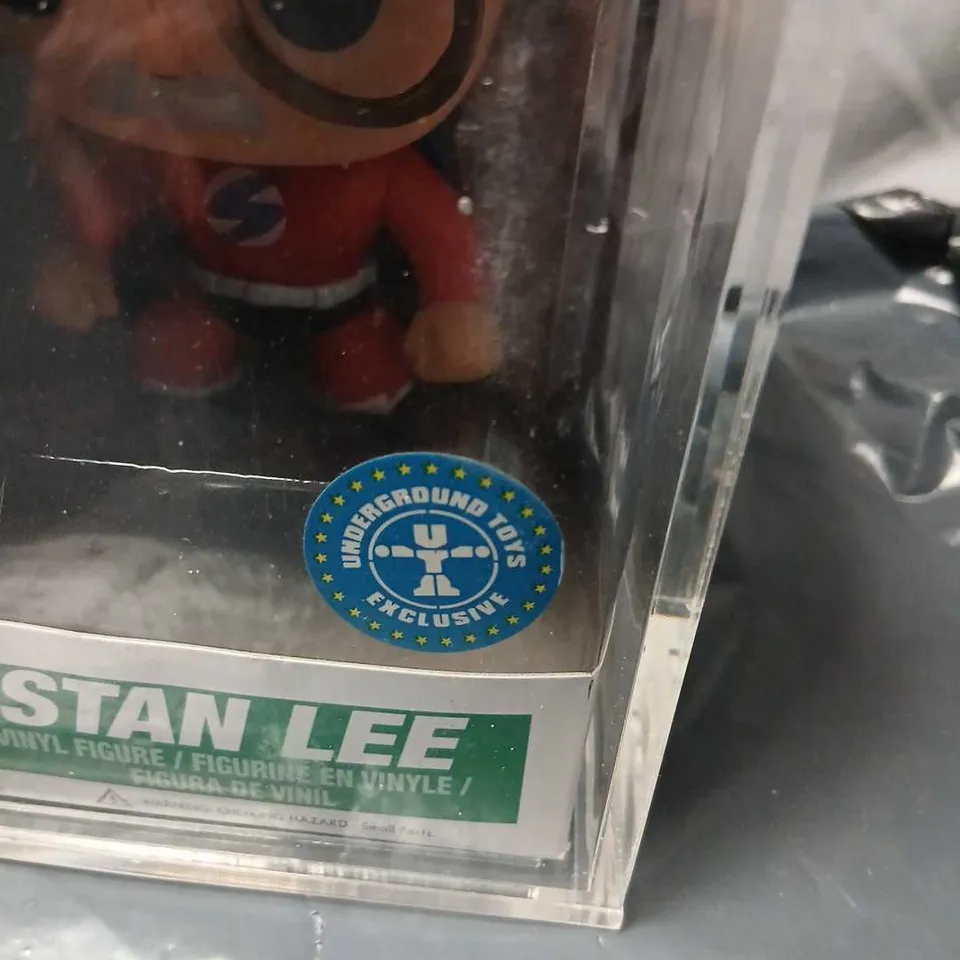 STAN LEE FUNKO POP! VINYL FIGURE – UNDERGROUND TOYS EXCLUSIVE (BOXED)