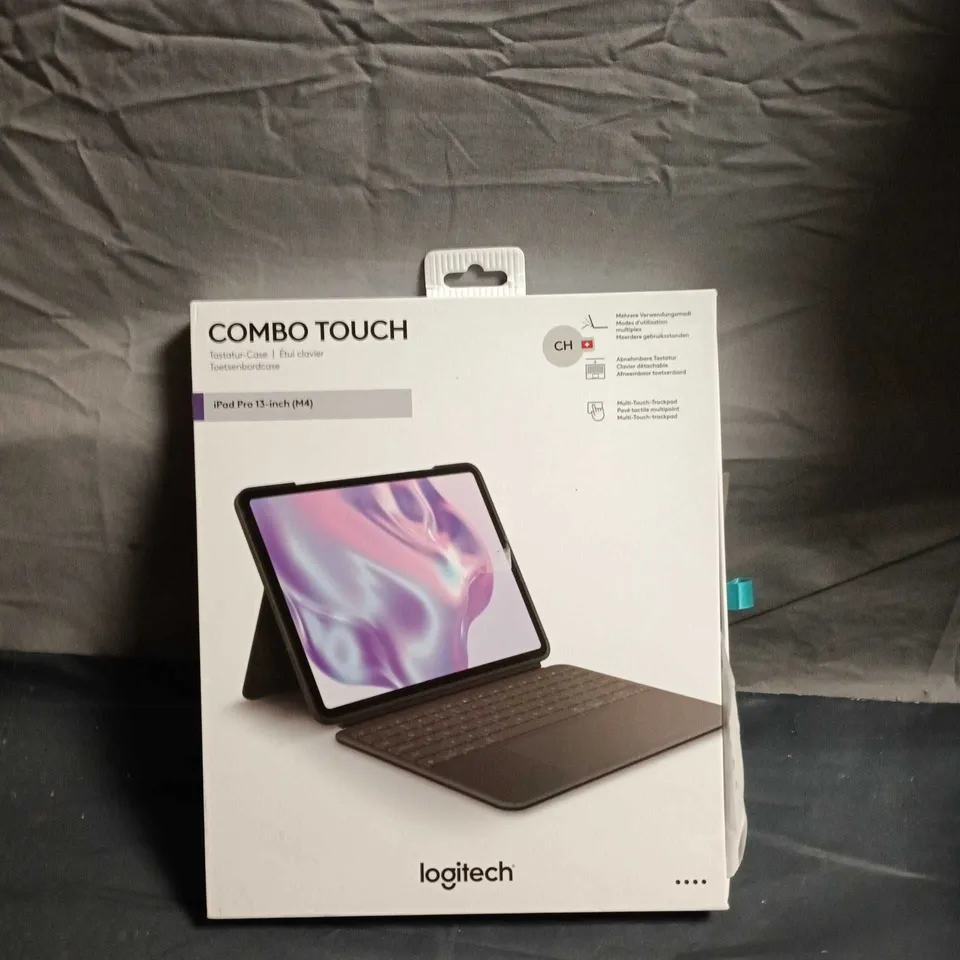LOGITECH COMBO TOUCH KEYBOARD CASE FOR IPAD PRO 13 – BOXED - SWISS KEYBOARD