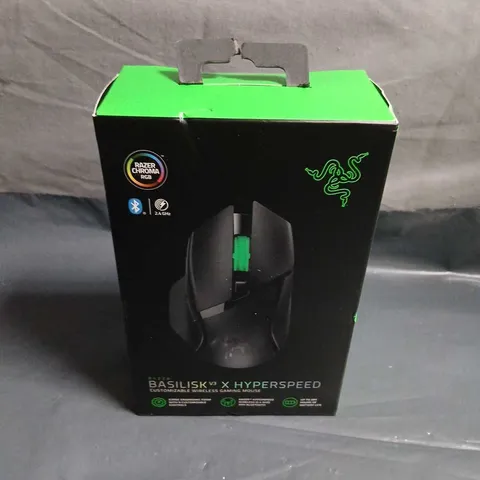 RAZER BASILISK V3 X HYPERSPEED WIRELESS GAMING MOUSE – BOXED