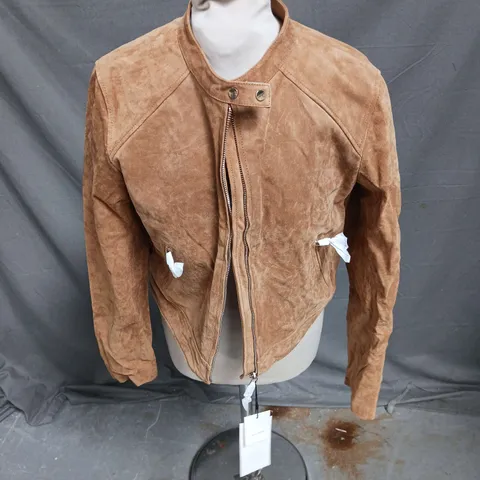 ZARA JACKET IN BROWN SIZE M