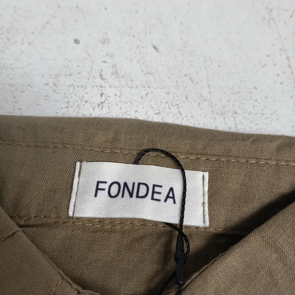 FONDEA CHLOE LINEN SHIRT – FREE SIZE