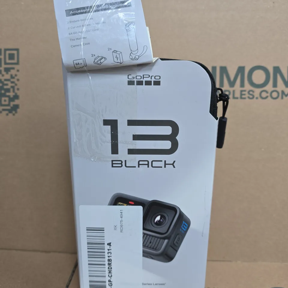 GOPRO HERO13 BLACK ACTION CAMERA – BOXED