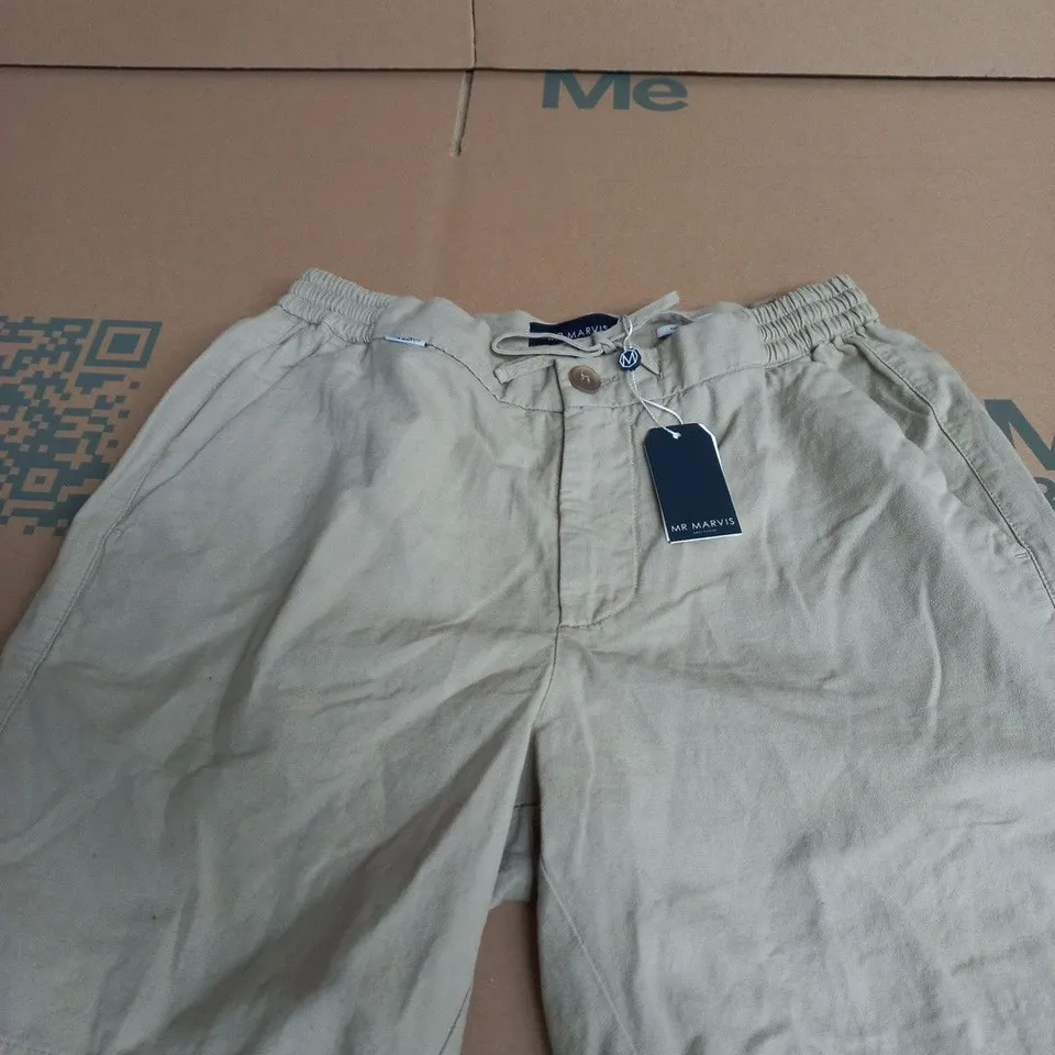 MR MARVIS THE SHORT LINENS – LINEN SHORTS, BARISTAS, UK 32
