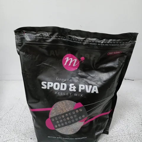 MAINLINE SPOD & PVA PELLET MIX 2KG 