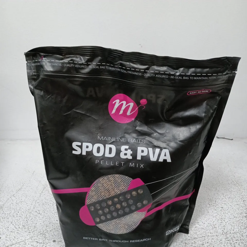MAINLINE SPOD & PVA PELLET MIX 2KG 