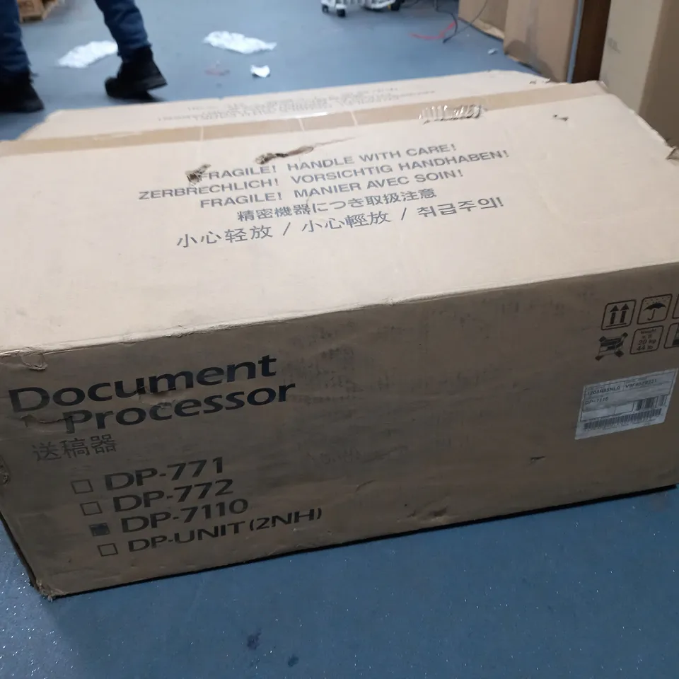 BOXED DOCUMENT PROCESSOR DP-7110