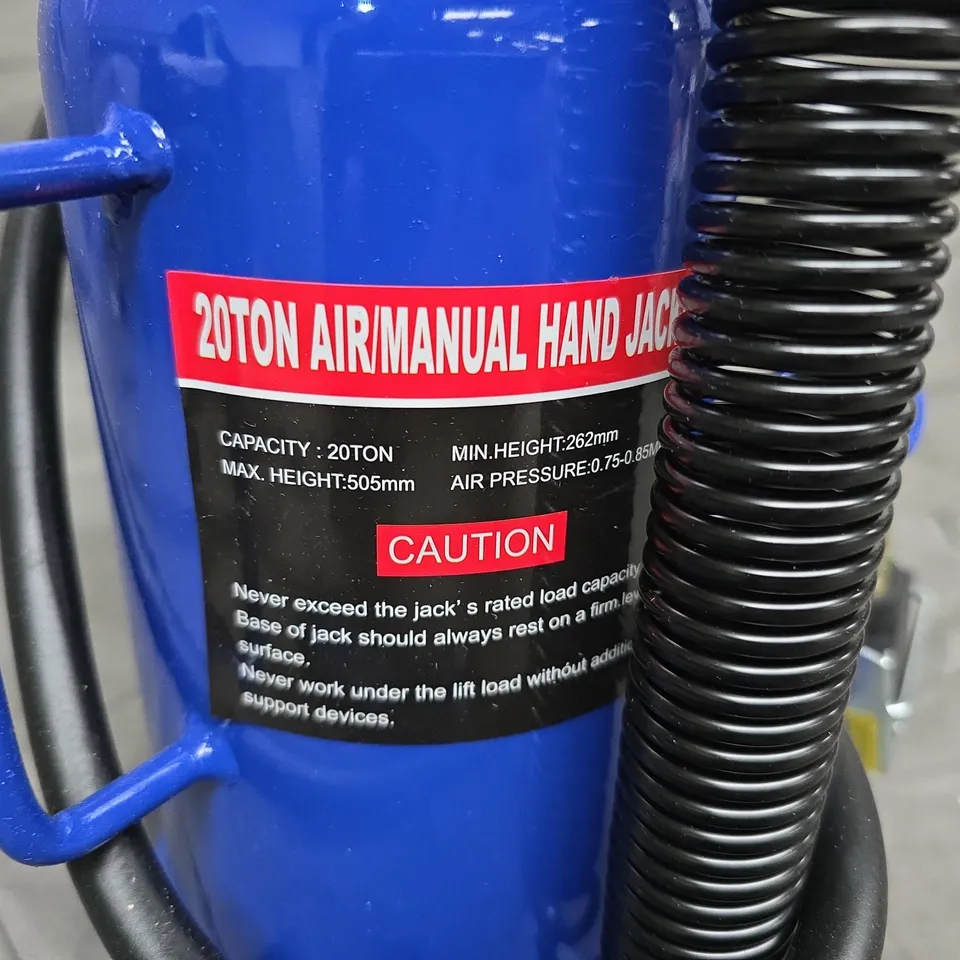 20-TON AIR/HYDRAULIC JACK