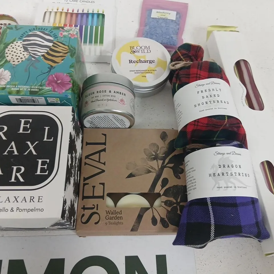 ASSORTED HOME FRAGRANCE & LIGHTING PRODUCTS – CANDLES, WAX MELTS & LED BULBS
