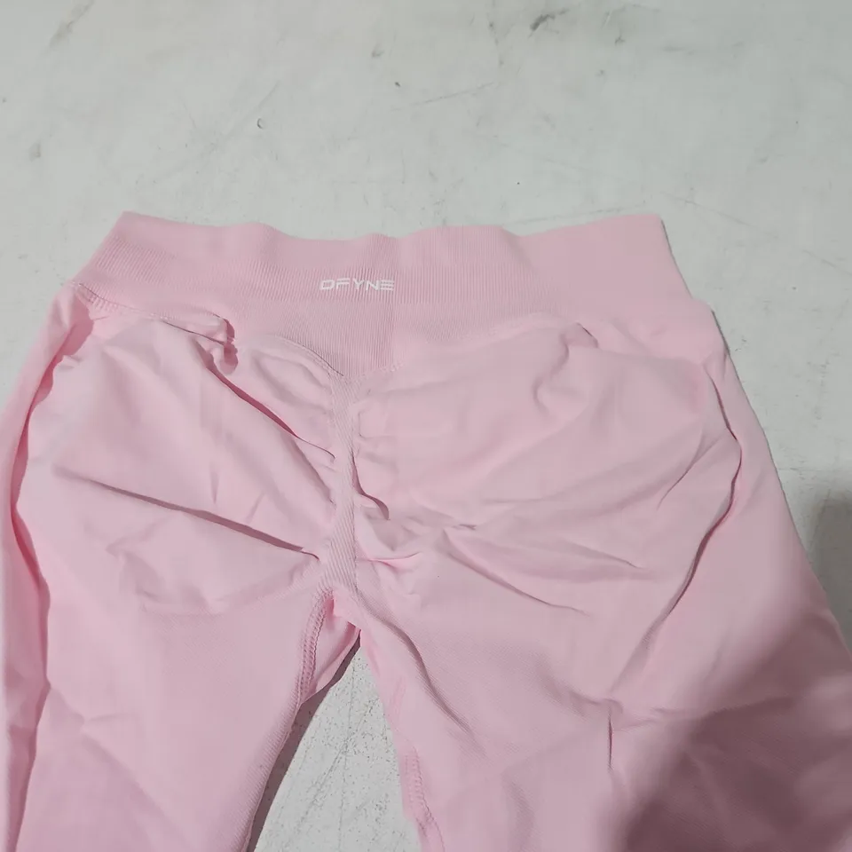 DFYN MIPACT LEGGINGS IN LIGHT ROSE PINK - L