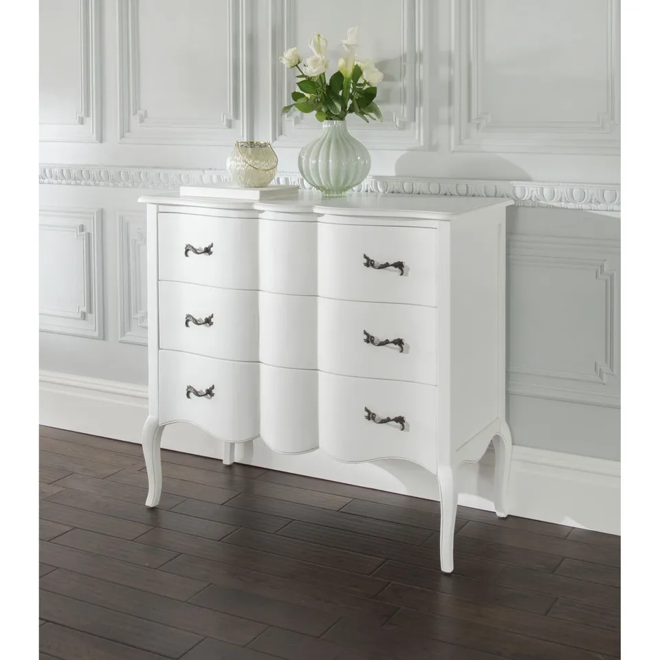  BOXED HOMESDIRECT 365 ESTELLE ASW CHEST OF DRAWERS