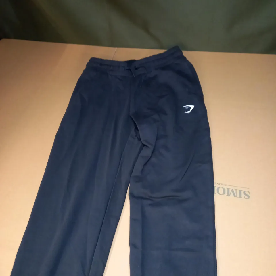 MENS GYMSHARK FLEECED TRACKIE BOTTOMS SIZE XS