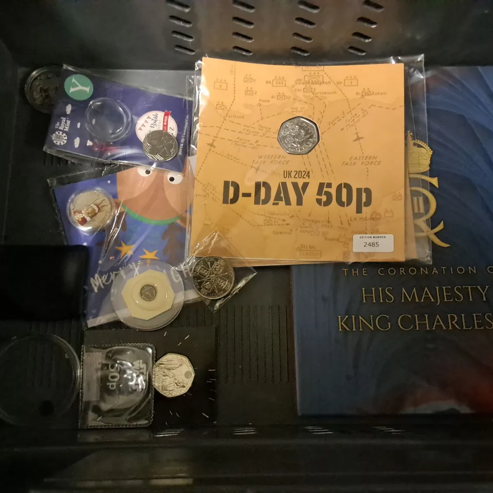 LOT OF ASSORTED COLLECTORS AND COMMERATIVE COINS 