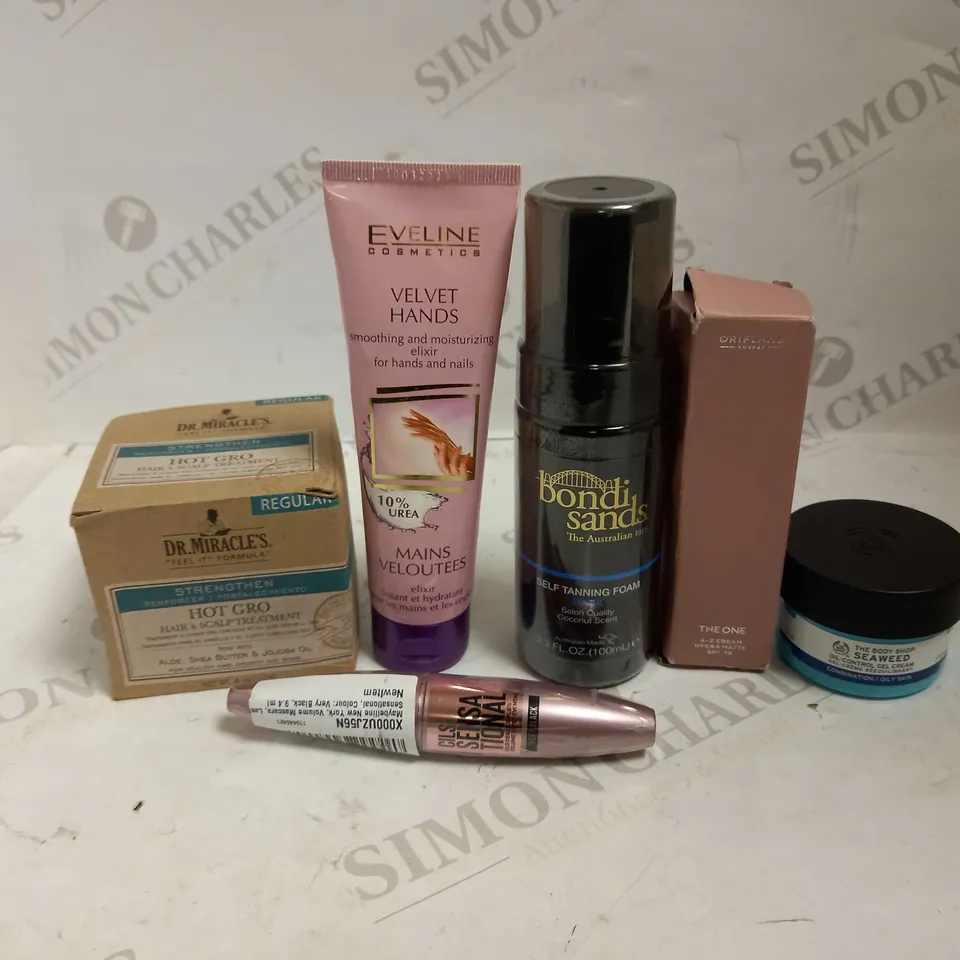 LOT OF APPROXIMATELY 20 ASSORTED HEALTH & BEAUTY ITEMS, TO INCLUDE SCALP TREATMENT, MASCARA, ETC