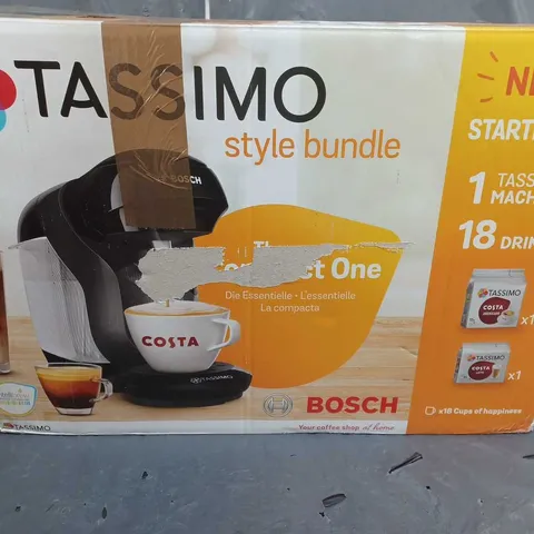 BOXED BOSCH TASSIMO STYLE COFFEE MACHINE