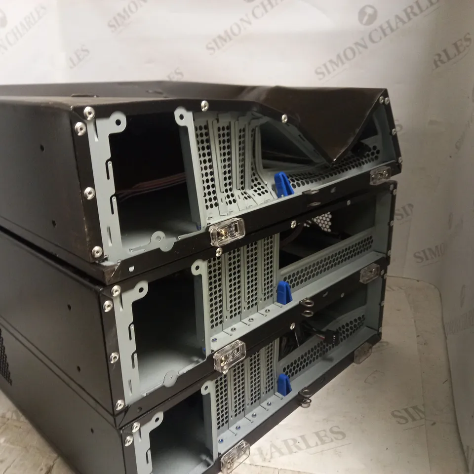 LOT OF 3 PC TOWER CASING UNITS