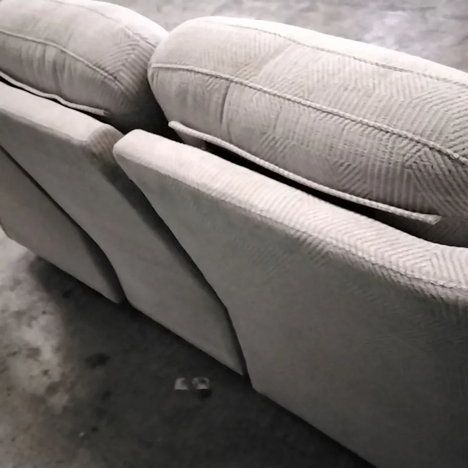 QUALITY BRITISH DESIGNED & MANUFACTURED G PLAN GREENWICH 3 SEATER POWER RECLINER SOFA SCALE DOVE FABRIC