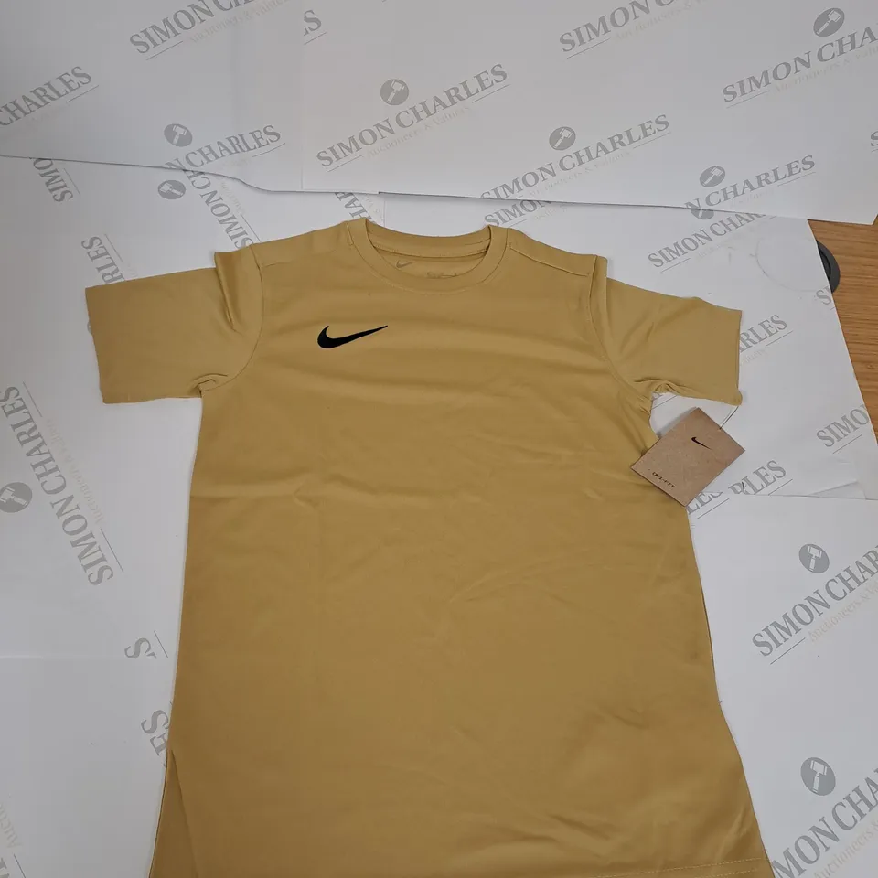 NIKE LOGO DRI-FIT CASUAL T-SHIRT SIZE M - KIDS