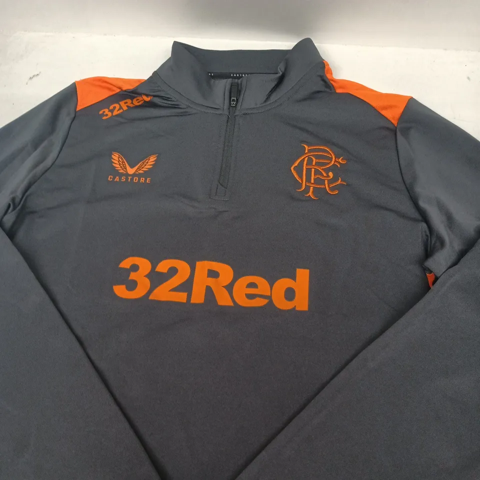 RANGERS FC CASTORE TRAINING TOP SIZE M