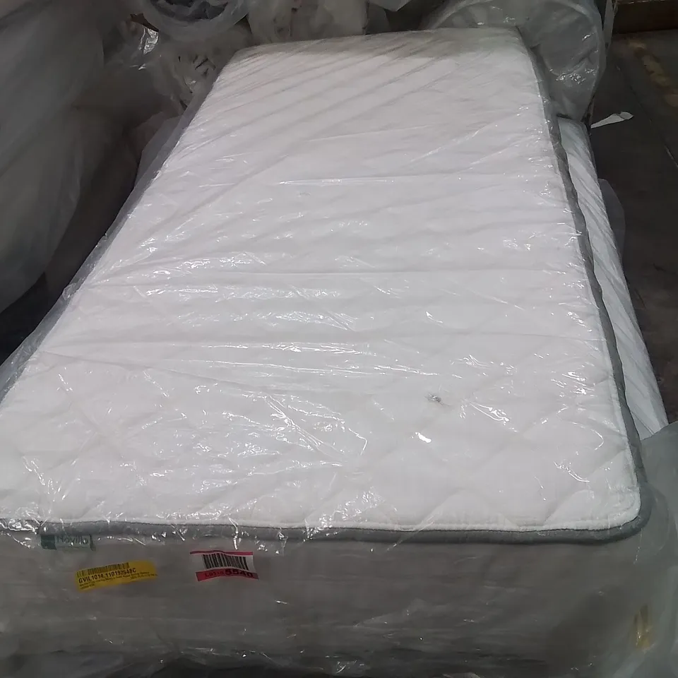 QUALITY BAGGED NOVILLA 27CM COOLING MEMORY FOAM POCKET SPRUNG MATTRESS - 90CM SINGLE