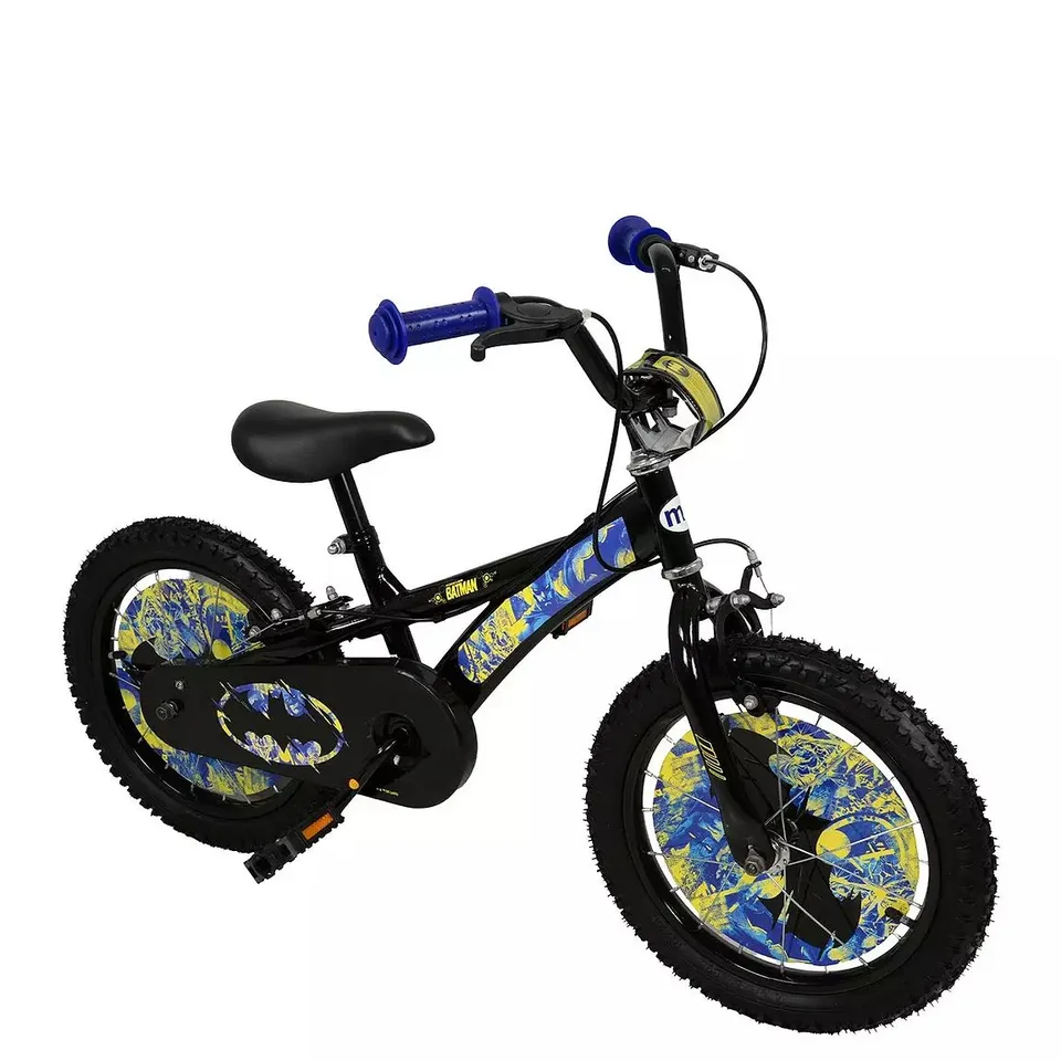 BOXED BATMAN 16" KIDS BIKE WITH STABILISERS