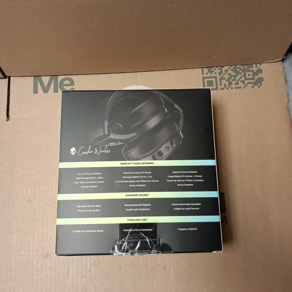 SKULLCANDY CRUSHER WIRELESS HEADPHONES – 