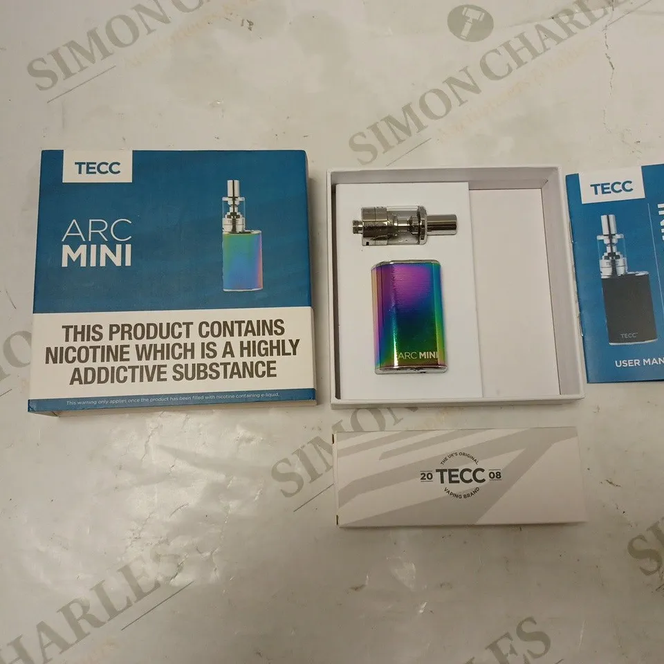 BOXED TECC ARC MINI 20W E-CIG KIT WITH MANUAL