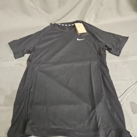 NIKE DRI-FIT MENS TRAINING TEE IN BLACK SIZEL