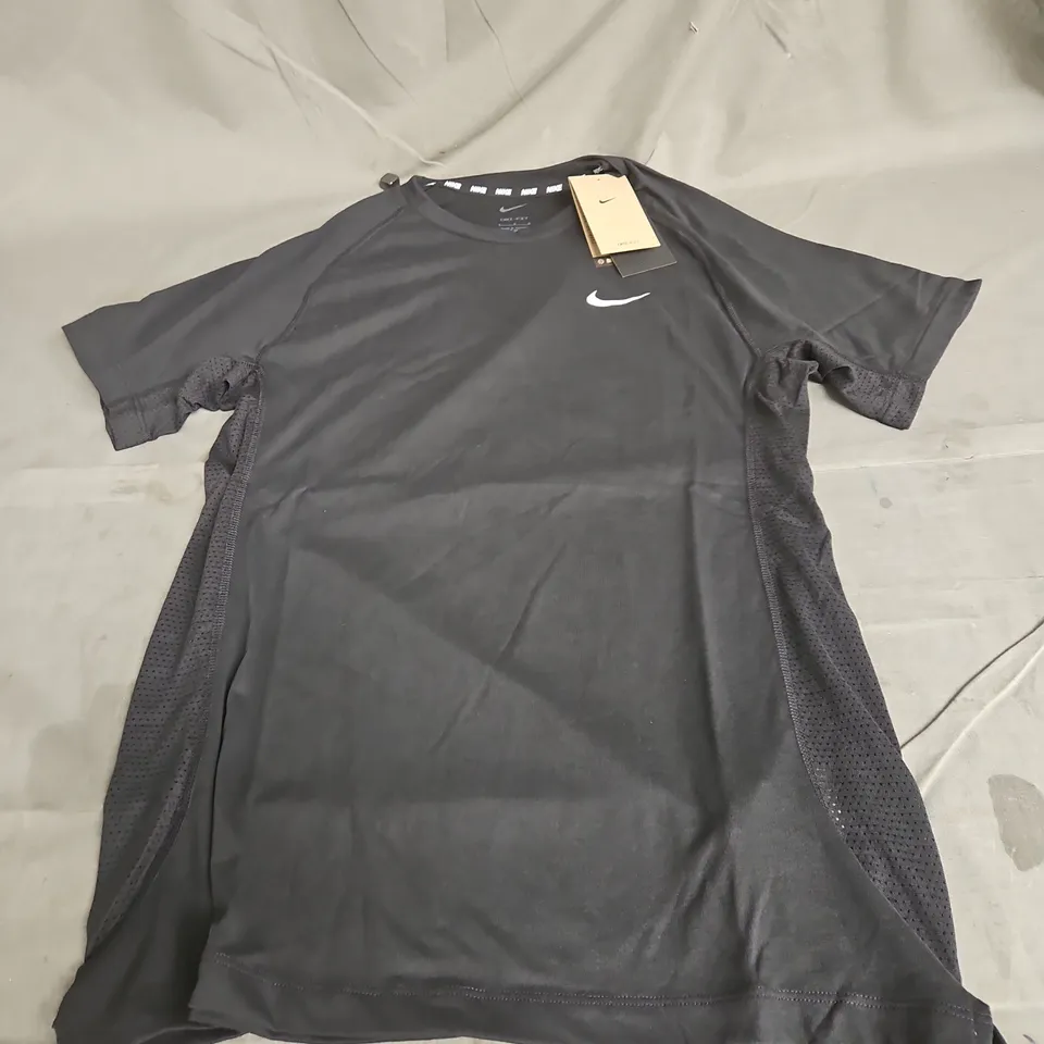 NIKE DRI-FIT MENS TRAINING TEE IN BLACK SIZEL