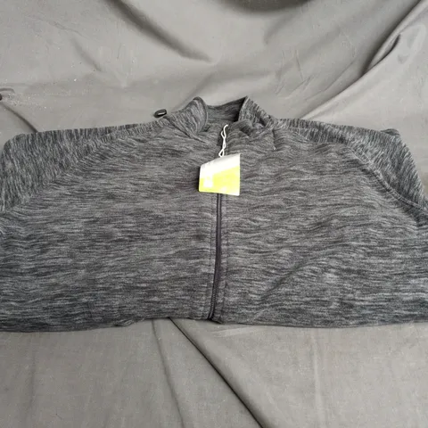 MOUNTAIN WAREHOUSE SNOWDON FULL ZIP FLEECE II – CHARCOAL, XL