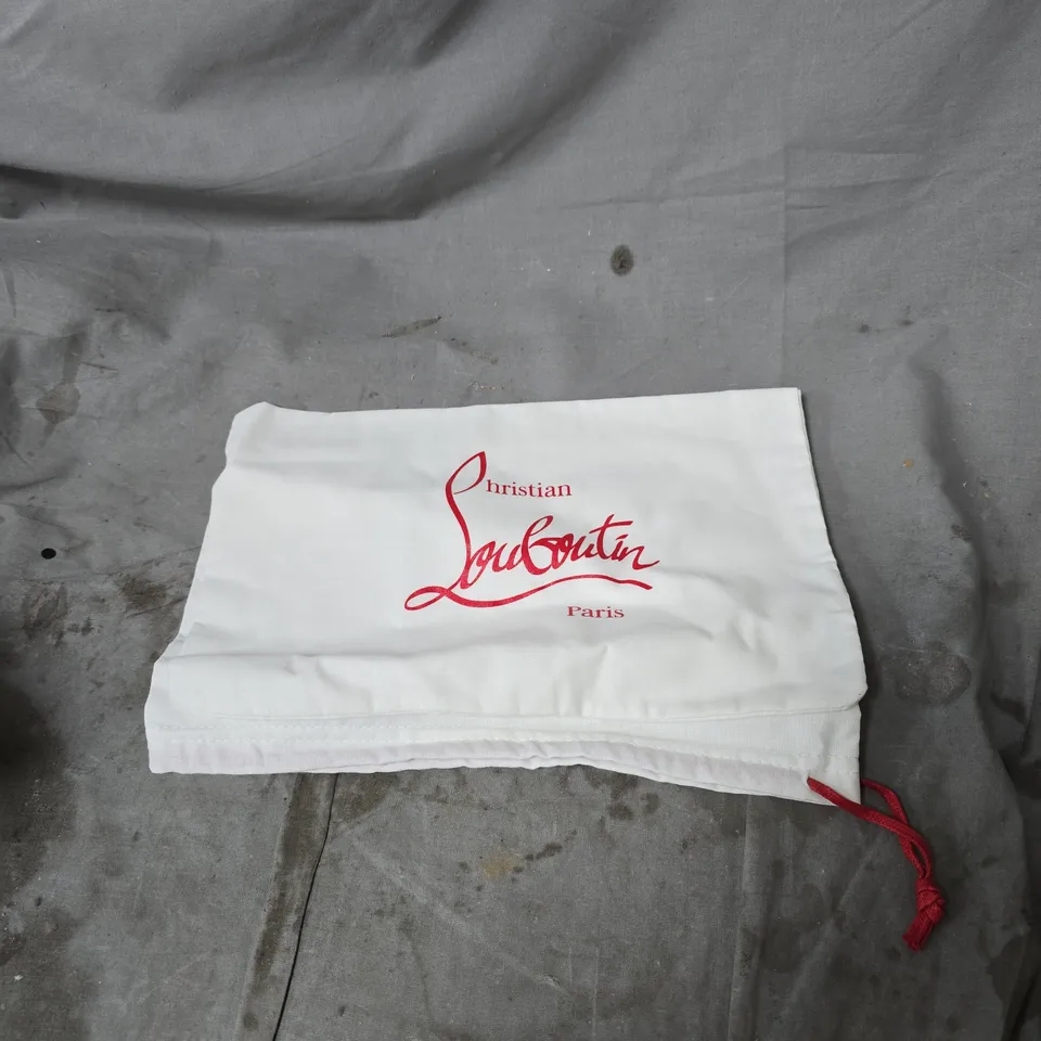 CHRISTIAN LOUBOUTIN NUDE SANDALS WITH GOLD HEEL – OPEN TOE, ANKLE STRAP, RED SOLE SIZE 37