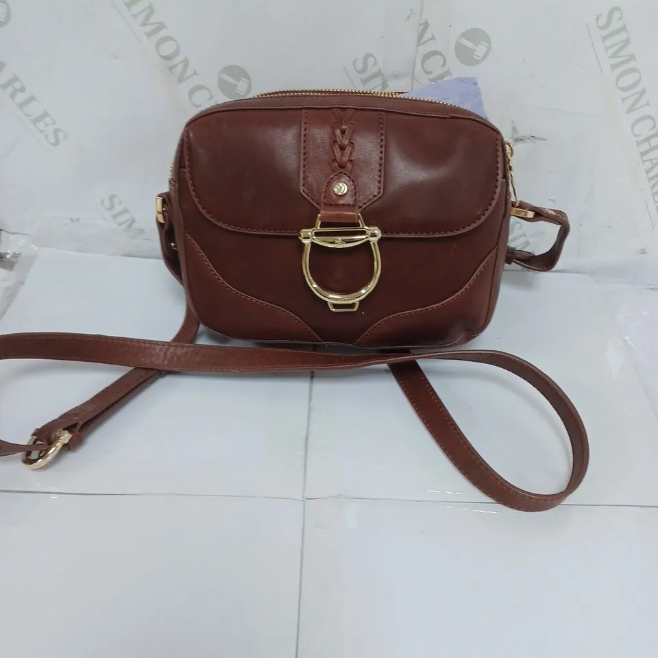 PAUL COSTELLOE DRESSAGE LADIES BROWN HANDBAG