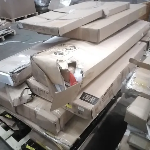 PALLET OF ASSORTED GARDEN, FURNITURE PIECES ETC
