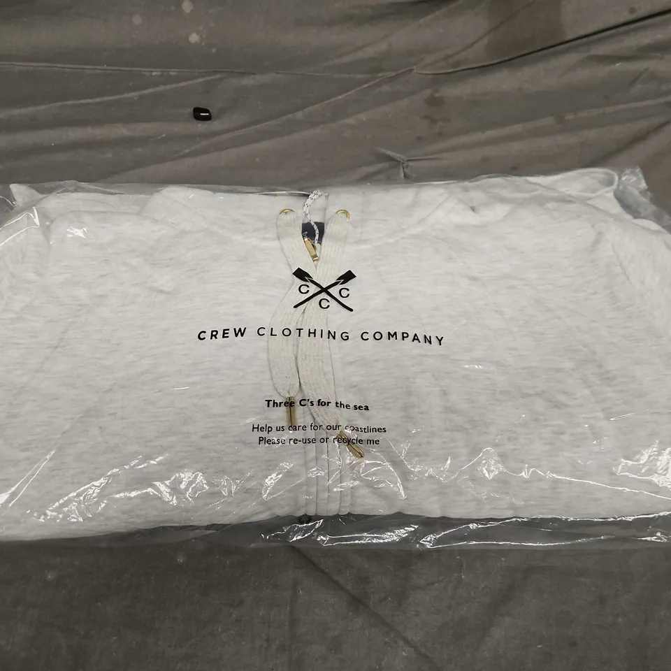 BAGGED CREW CLOTHING COMPANY BORG LINED ZIP HOODIE - SIZE 18